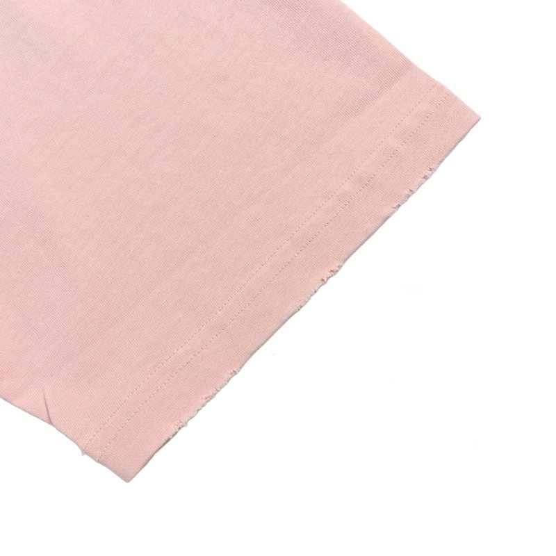 Pink Oversized Graphic T-Shirt with Embroidered Logo view