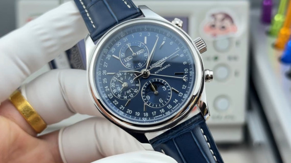 Longines Master Collection Moon Phase Automatic Watch 42mm
