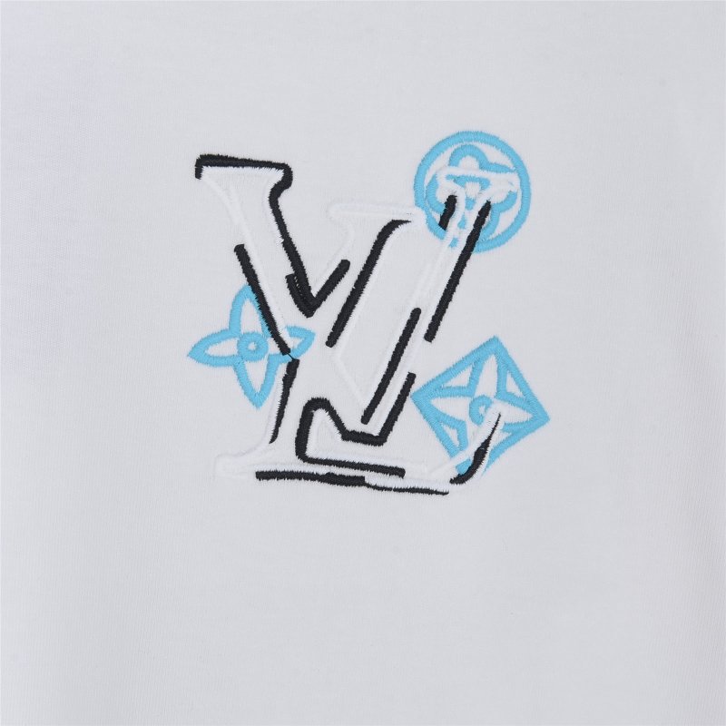 Louis Vuitton LV Monogram White Short Sleeve T-Shirt view