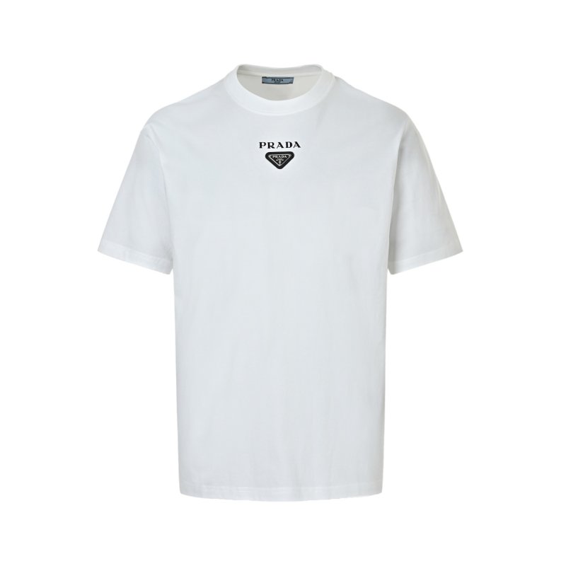 Prada White Logo T-Shirt view