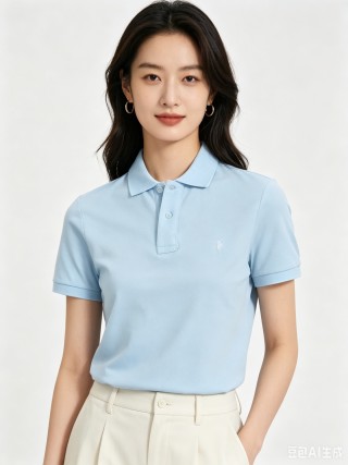 Polo Ralph Lauren Light Blue Polo Shirt view 5