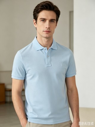 Polo Ralph Lauren Light Blue Polo Shirt view 6