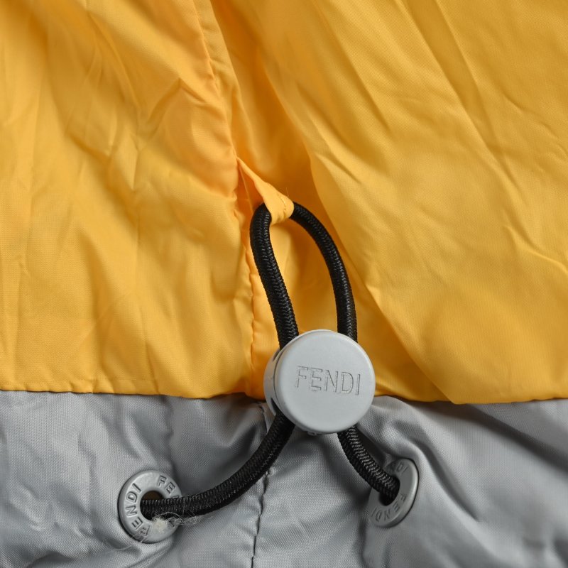 White & Gray Puffer Down Jacket view