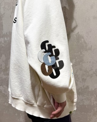 Essentials Art On Display Cream Hoodie view 2