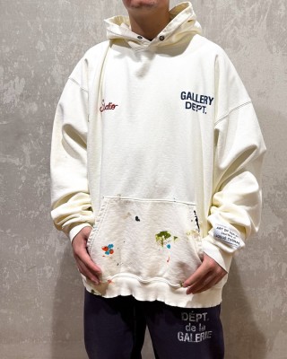 Essentials Art On Display Cream Hoodie view 5