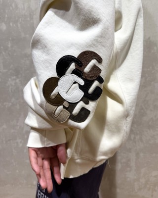 Essentials Art On Display Cream Hoodie view 7