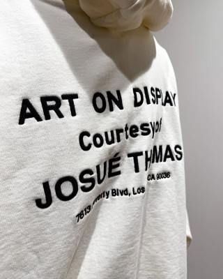 Essentials Art On Display Cream Hoodie view 8