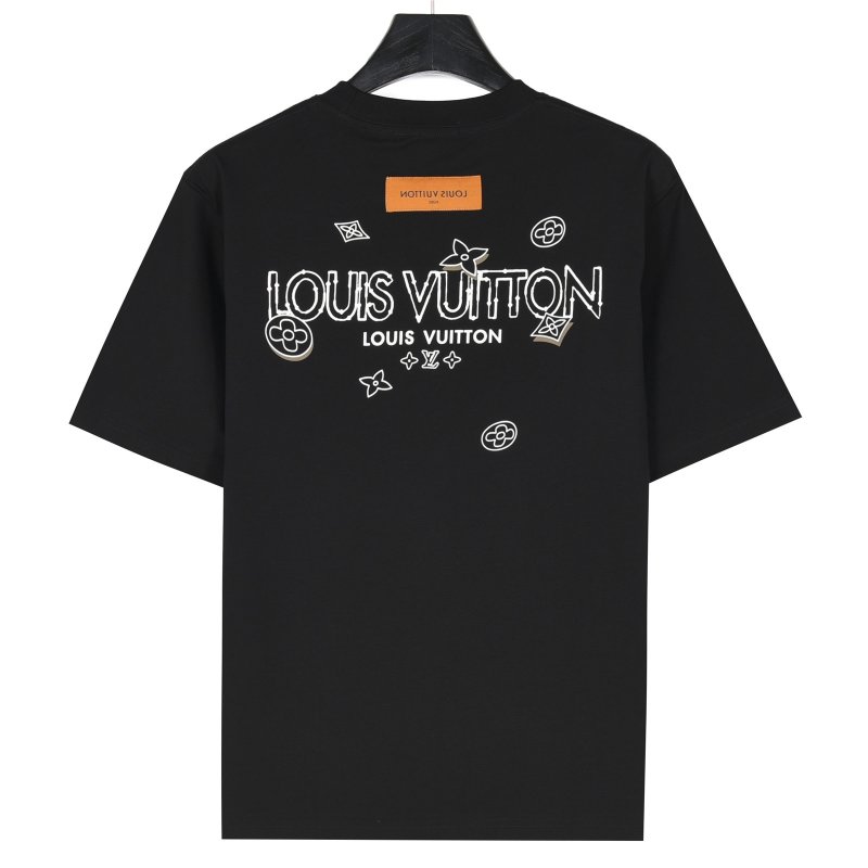 Louis Vuitton Star Monogram Black T-Shirt view
