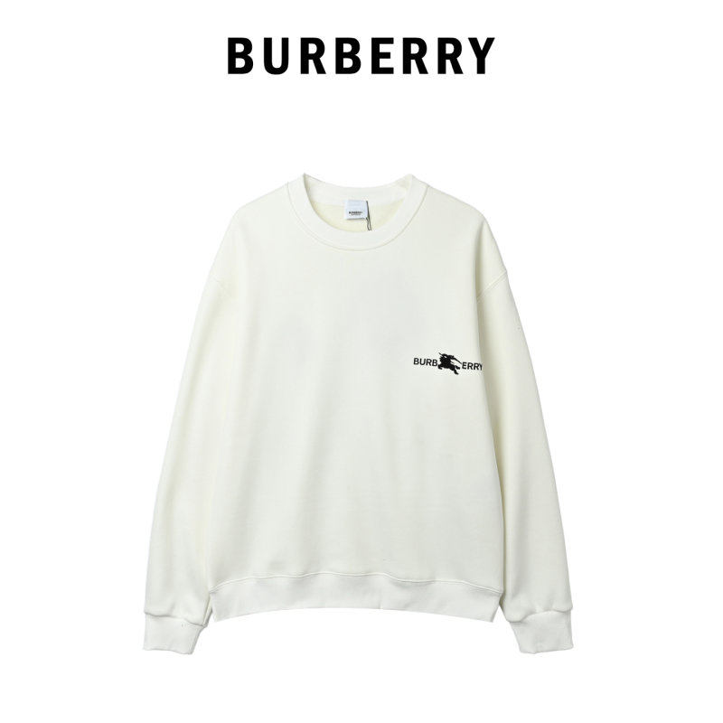 Burberry Logo Cream Hoodie