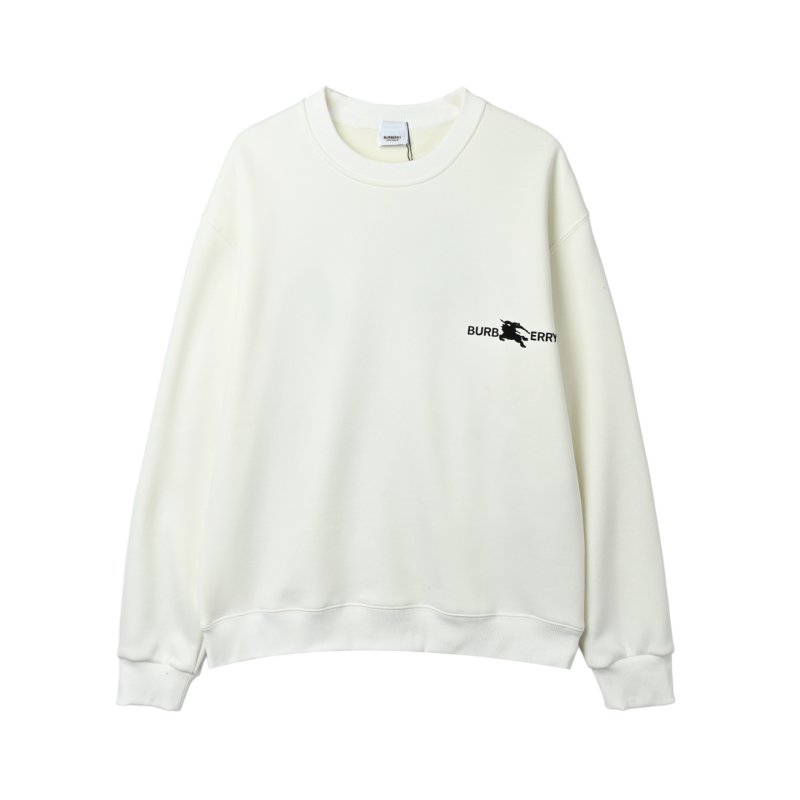 Burberry Logo Cream Hoodie view