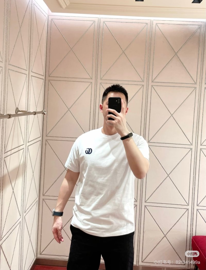Gucci GG Logo White T-Shirt view