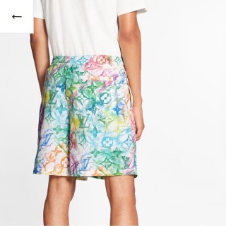 Louis Vuitton Monogram Floral Print Shorts - Multicolor view 3
