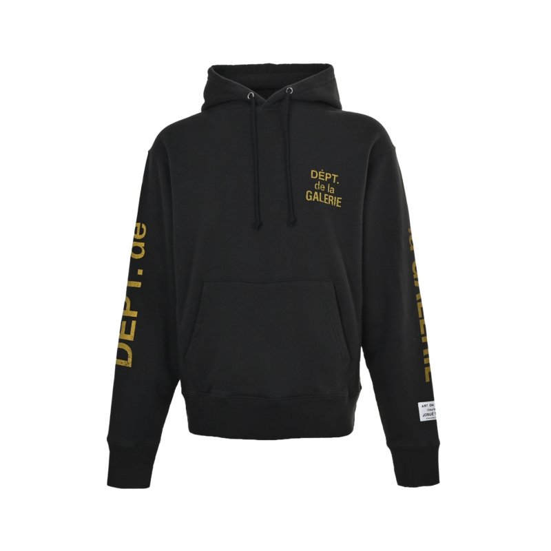 Gallery Dept Black Dept Galerie Logo Hoodie view