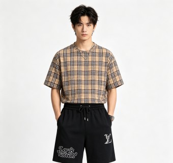 Louis Vuitton Black Logo Shorts view 4