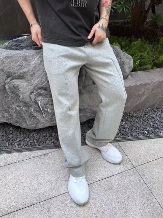 Essentials Fear of God Grey Jogger Pants view 1