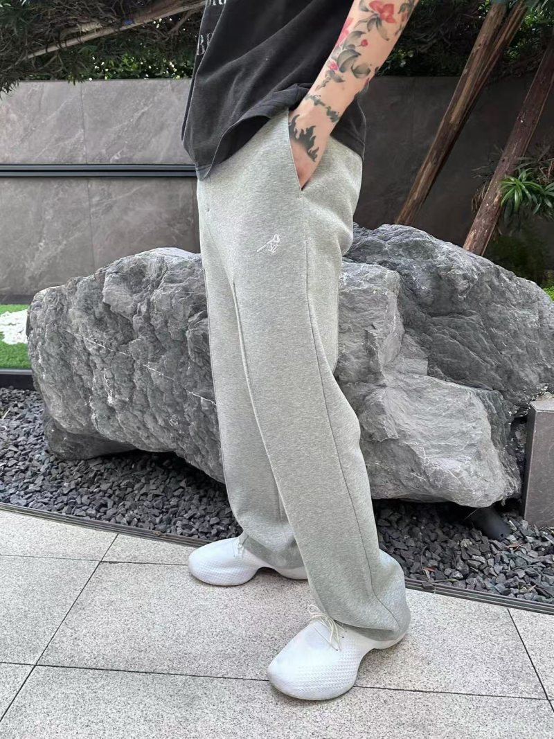 Essentials Fear of God Grey Jogger Pants view