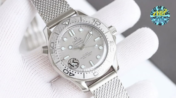 Omega Seamaster Diver 300M Steel Mesh Watch
