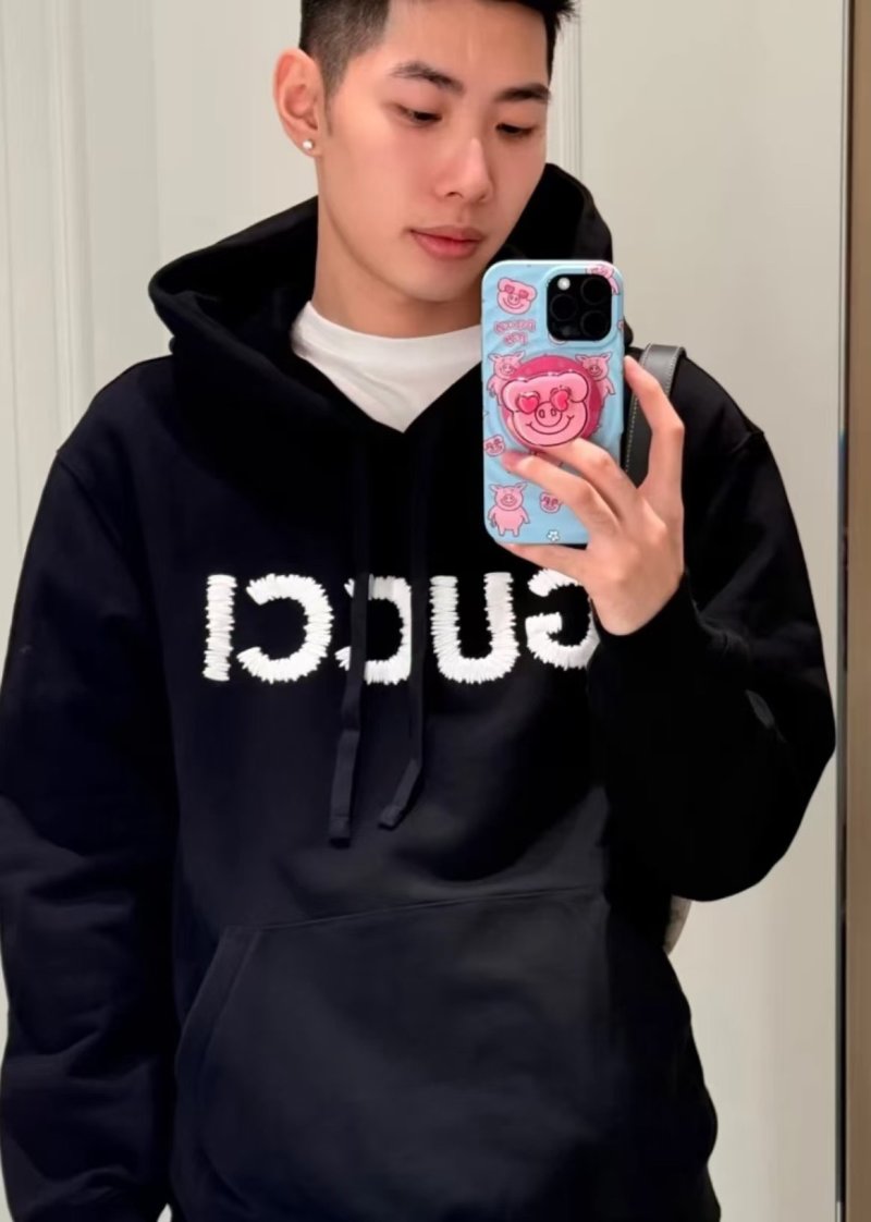 Gucci Black Logo Hoodie