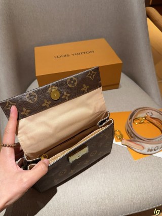 Louis Vuitton Cluny BB Monogram Canvas Handbag - Black view 8