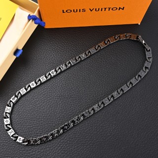 Louis Vuitton Monogram Tied Up Necklace – Gunmetal view 2