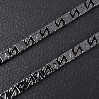 Louis Vuitton Monogram Tied Up Necklace – Gunmetal view 5