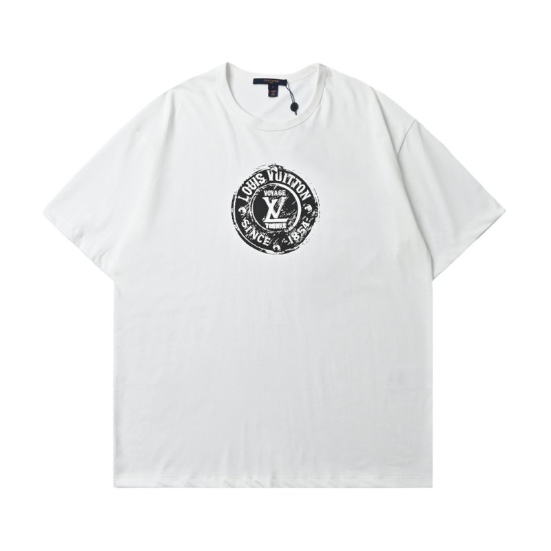 Louis Vuitton Monogram Circle White T-Shirt view