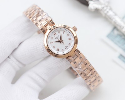 Tissot Charming Collection Rose Gold White Dial 26mm Watch