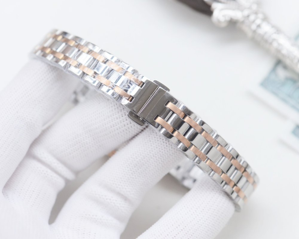 Tissot Charming Collection Rose Gold White Dial 26mm Watch view