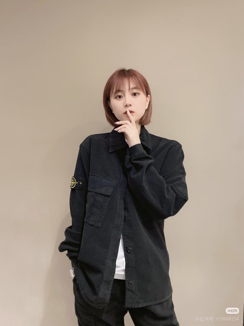 Stone Island Black Corduroy Overshirt Jacket view