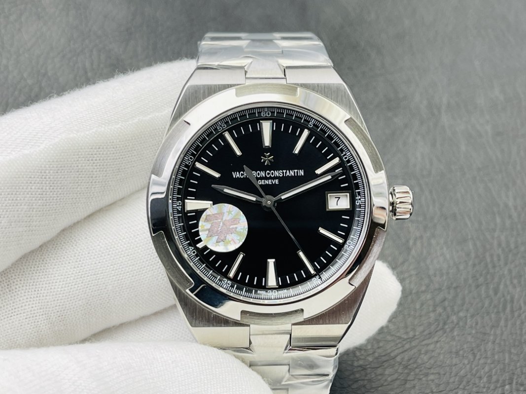 Vacheron Constantin Overseas 4500 Steel Watch Black Dial