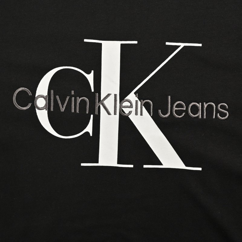 Calvin Klein Black Monogram Logo T-Shirt view