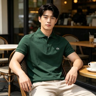 Lacoste Classic Polo Shirt - Forest Green view 9