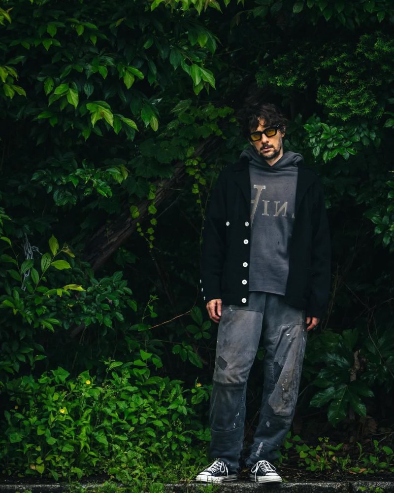 Anarchy Graphic Hoodie Charcoal view