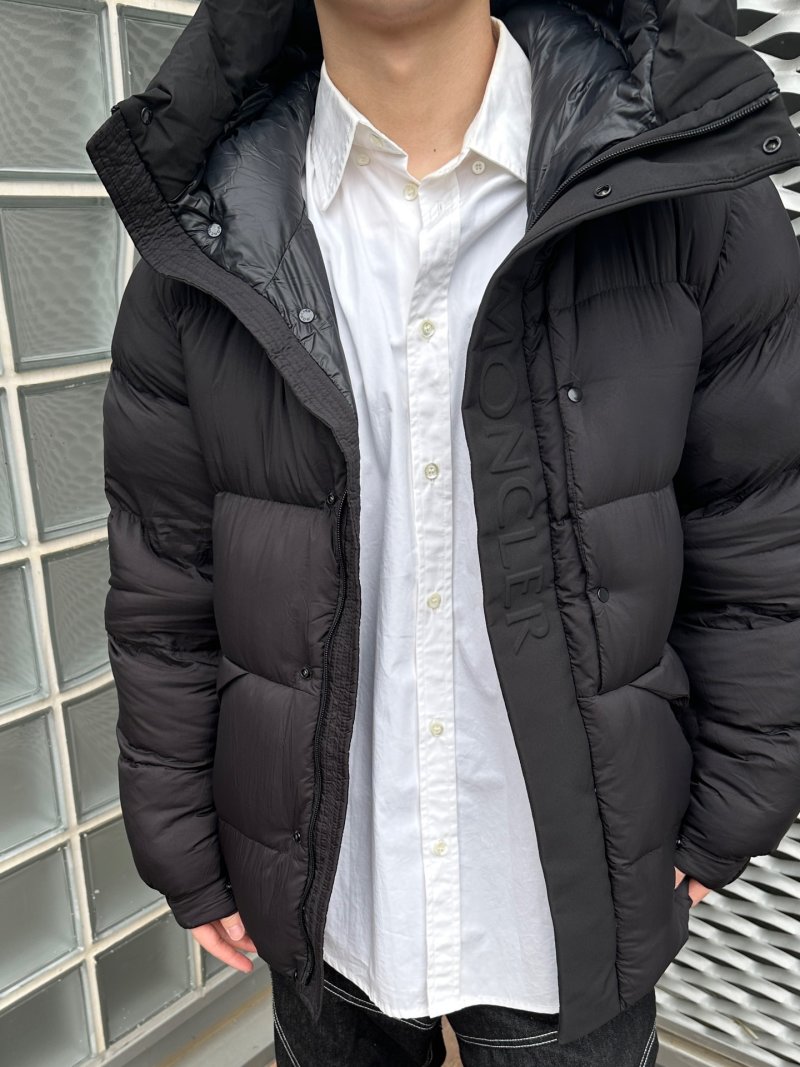 Black Puffer Down Jacket view