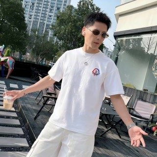 Moncler White Chest Logo T-Shirt view 5