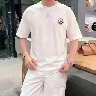 Moncler White Chest Logo T-Shirt view 6