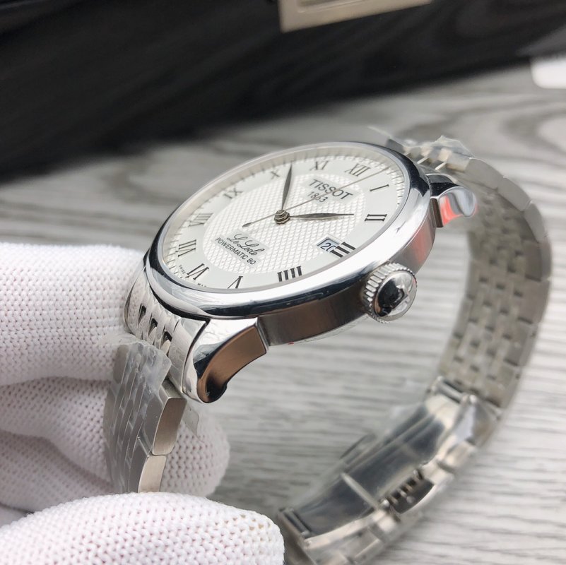 Tissot PRX Powermatic 80 Steel White Dial Watch view