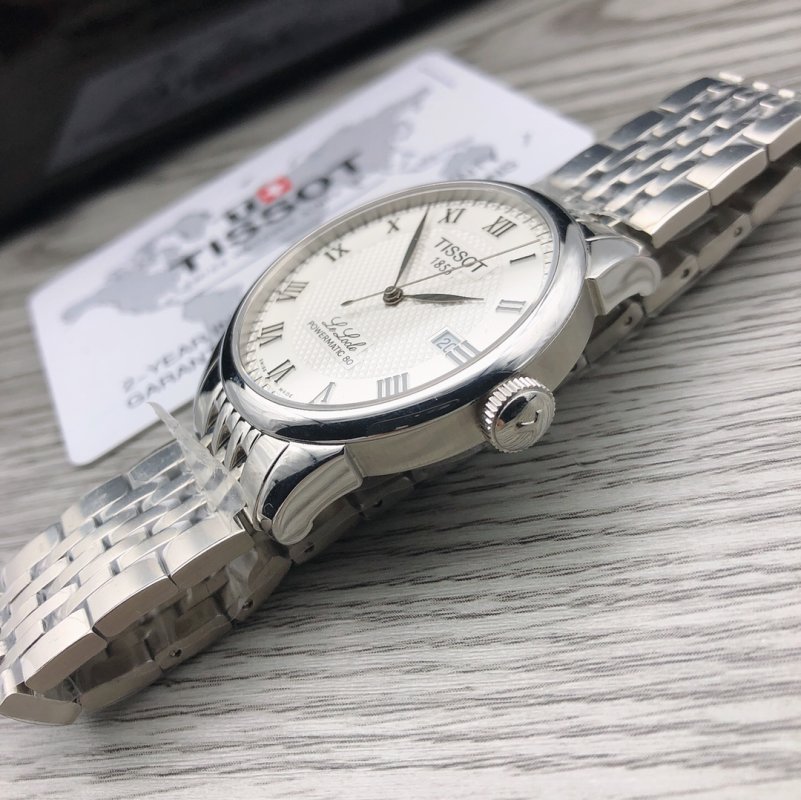 Tissot PRX Powermatic 80 Steel White Dial Watch view