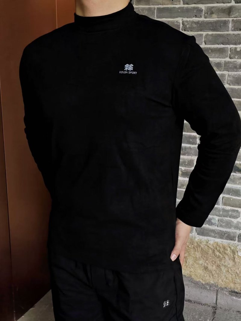 Kappa Sport Black Long Sleeve T-Shirt