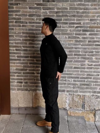 Kappa Sport Black Long Sleeve T-Shirt view 3