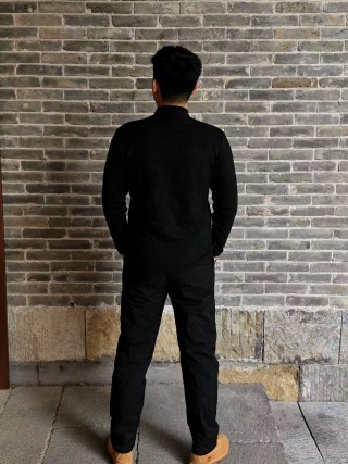 Kappa Sport Black Long Sleeve T-Shirt view 4