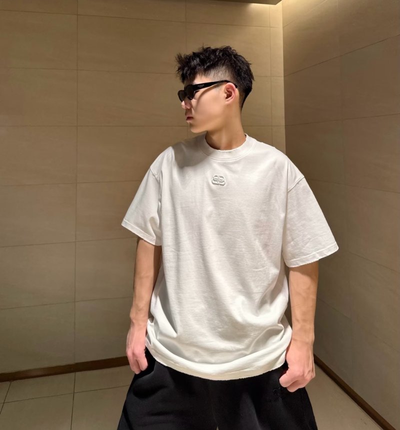 Essentials Fear of God White Short Sleeve T-Shirt