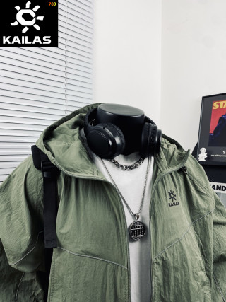 Kailas Outdoor Lightweight Hooded Jacket - Sage Green view 4