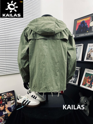 Kailas Outdoor Lightweight Hooded Jacket - Sage Green view 5