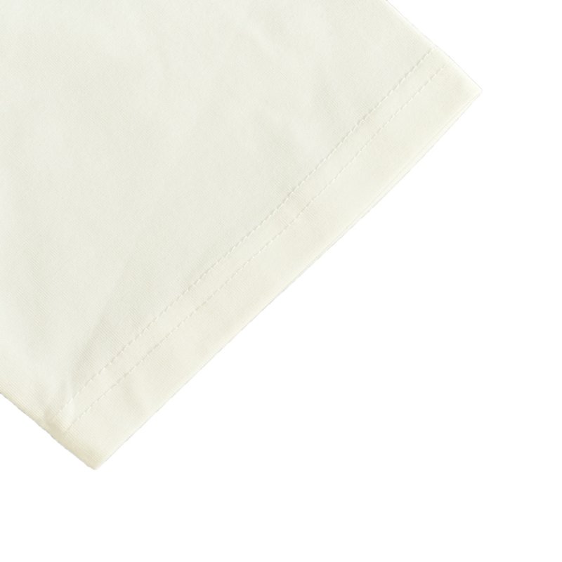 White Anchor Stripe Graphic T-Shirt view
