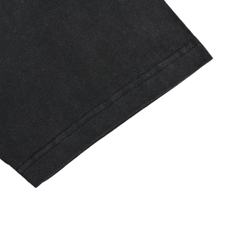 Balenciaga Distressed Logo Black T-Shirt view
