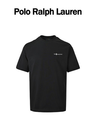 Essentials Black Embroidered Logo T-Shirt view 4