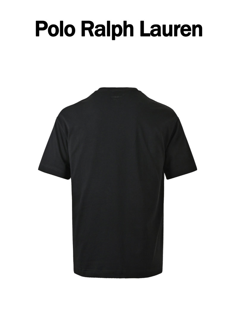 Essentials Black Embroidered Logo T-Shirt view