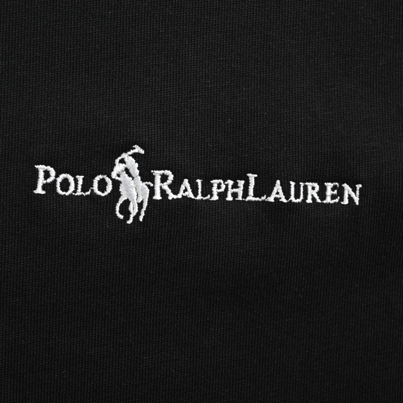 Essentials Black Embroidered Logo T-Shirt view