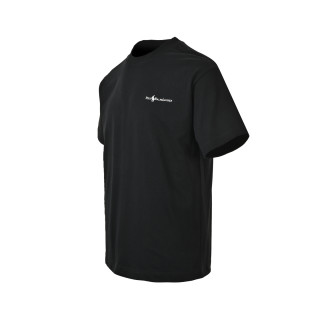 Essentials Black Embroidered Logo T-Shirt view 8